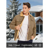 Sherpa Lined Cotton Fleece Winter Trucker Jacket