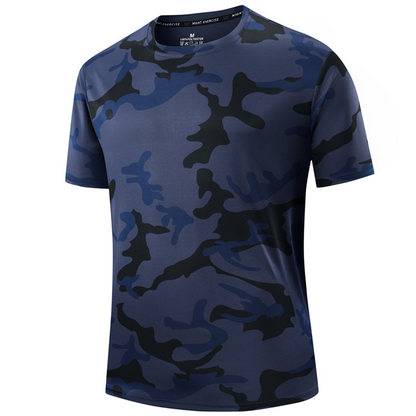 👕 50% OFF NOW! 🌿 Men's Quick Dry Camouflage Sports T-Shirt – Breathable & lightweight – Moisture-wicking, perfect for gym, running or outdoor activities 💪
