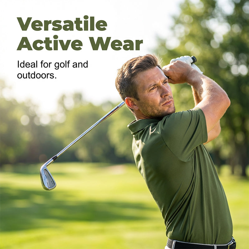👕 50% OFF NOW! 🌬️ Men's Summer Breathable Collared T-Shirt – Cotton blend & lightweight – Relaxed fit, perfect for hot days or casual office – comfortable and polished ☀️✨