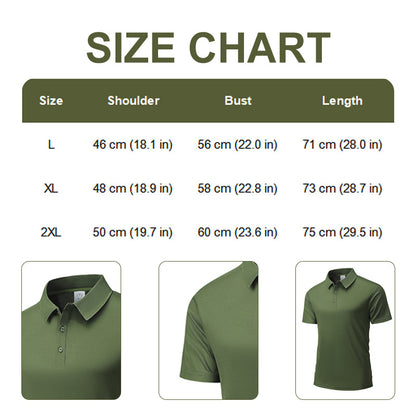 👕 50% OFF NOW! 🌬️ Men's Summer Breathable Collared T-Shirt – Cotton blend & lightweight – Relaxed fit, perfect for hot days or casual office – comfortable and polished ☀️✨