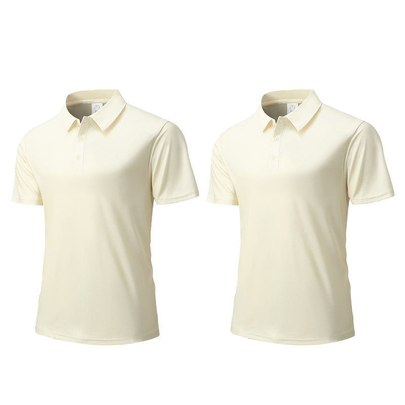 👕 50% OFF NOW! 🌬️ Men's Summer Breathable Collared T-Shirt – Cotton blend & lightweight – Relaxed fit, perfect for hot days or casual office – comfortable and polished ☀️✨