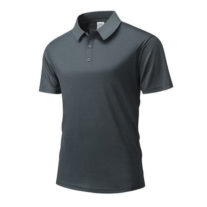 👕 50% OFF NOW! 🌬️ Men's Summer Breathable Collared T-Shirt – Cotton blend & lightweight – Relaxed fit, perfect for hot days or casual office – comfortable and polished ☀️✨