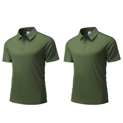 👕 50% OFF NOW! 🌬️ Men's Summer Breathable Collared T-Shirt – Cotton blend & lightweight – Relaxed fit, perfect for hot days or casual office – comfortable and polished ☀️✨