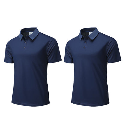 👕 50% OFF NOW! 🌬️ Men's Summer Breathable Collared T-Shirt – Cotton blend & lightweight – Relaxed fit, perfect for hot days or casual office – comfortable and polished ☀️✨